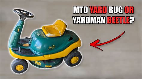 Mtd Yard Bug Yardman Beetle Overview Youtube