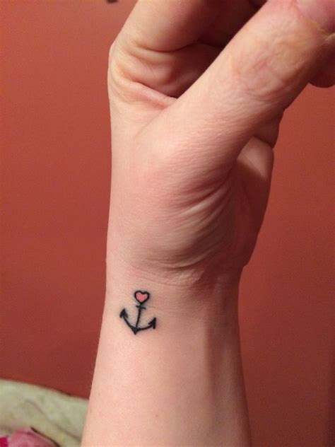 My New Anchor Heart Wrist Tattoo Star Tattoo On Wrist Anchor Tattoo