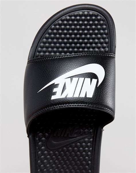 Nike Rubber Benassi Jdi Sliders In Black For Men Save 17 Lyst