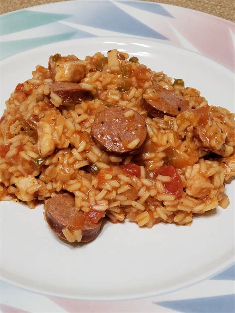 Creole Sausage And Chicken Jambalaya Mike Tries A New Recipe