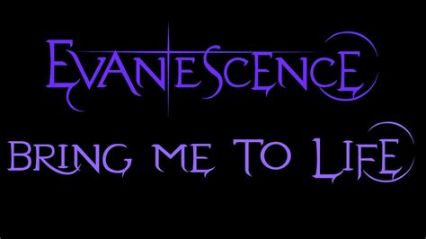 (wake me up) bid my blood to run (i can't wake up) before i come undone (save me) save me from the nothing i've become bring me to life (i've been livin' a lie. Evanescence - Bring Me To Life Lyrics (Demo 2) - YouTube