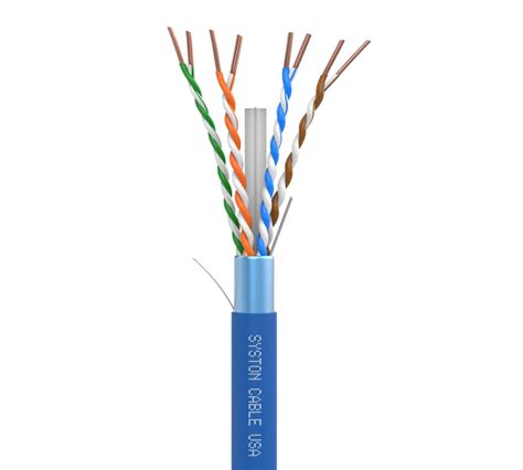 Premium Cat A Shielded Ethernet Cable Copper Tangle Free Direct Burial