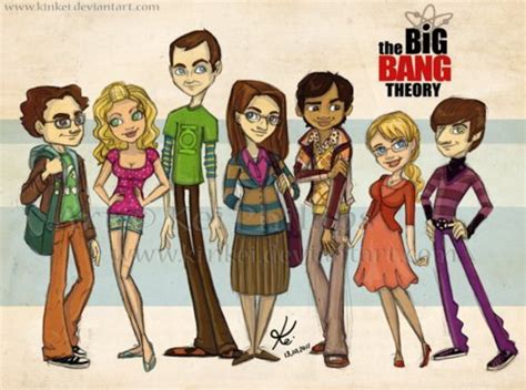 Favorite Tbbt Cartoon Drawing Out Of These Click Them To Enlarge Poll Results The Big Bang