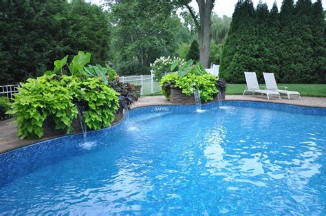 There are many pool landscaping ideas, but there are some things to consider when landscaping for the pool area. Outdoor Water Features & Pool Landscaping | Gappsi