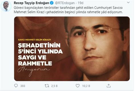 Cumhurbaşkanı Erdoğan şehit Savcı Mehmet Selim Kiraz ı Andı