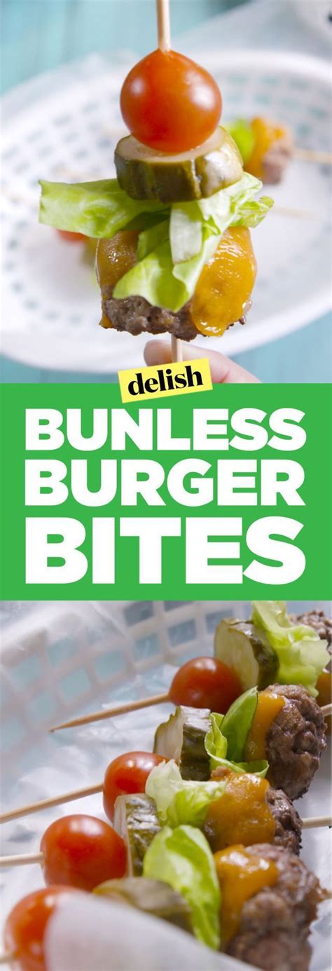 Bunless Burger Bites Are The Addictive And Adorable