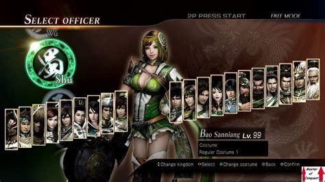 You can help to expand this page by adding an image or additional information. Dynasty Warriors 8 Level 5 Weapon Guides - Bao Sanniang (Pacification of Nanzhong) - YouTube