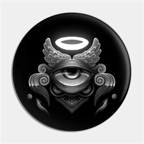 Angel Eye Angel Pin Teepublic