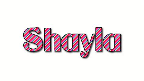 Shayla Logo Outil De Conception De Nom Gratuit à Partir De Texte