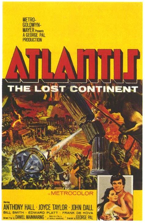 atlantis the lost continent 1961 movie posters