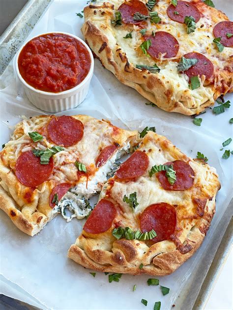 Pizza Calzone Recipe Chop Happy