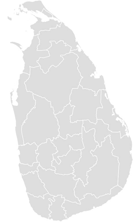 Sri Lanka Map Printable