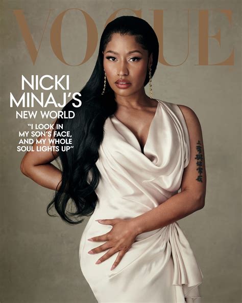 Nicki Minaj Covers Vogue Us December 2023 By Norman Jean Roy Fashionotography