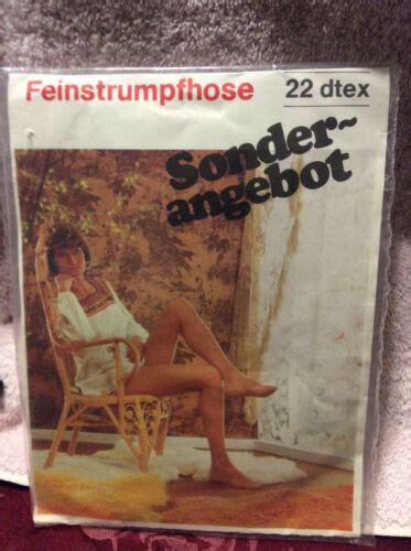 Vintage Songer Angbot Nude Pantyhose W Model Sz 4446 Feinstrumpfhose Ebay