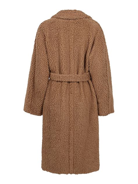 Fur And Shearling Coats Stella Mccartney Belted Teddy Coat