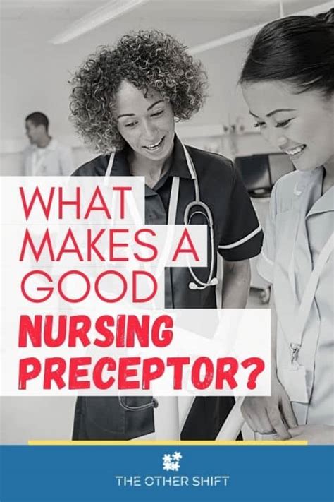 What Makes A Good Nursing Preceptor How To Make An Impact The Other