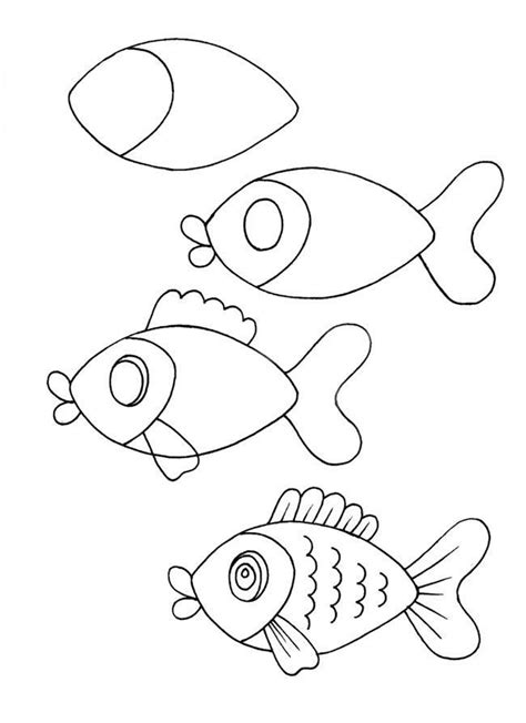 How To Draw Fish Gertrude Loukoum How To Draw Fish How To Draw