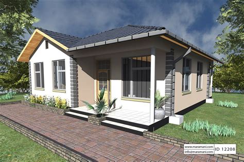 2 bedroom house in harrow. 2 Bedrooms House Plan - ID 12208 - House Plans by Maramani