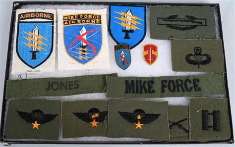 Vietnam Mike Force Insignia Grouping Patch Dis Et Jun 20 2020