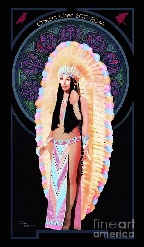 Classic Cher Mixed Media By Donna Schellack Fine Art America