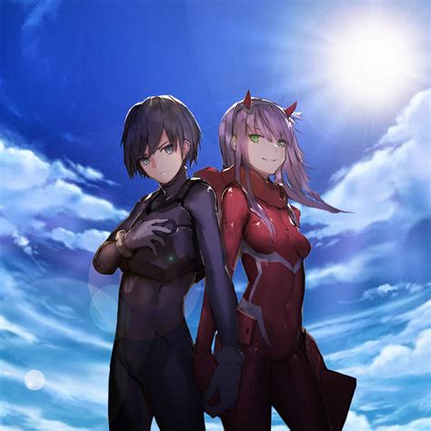 Zero Two And Hiro Wallpaper 1920x1080 Elvis Goulding