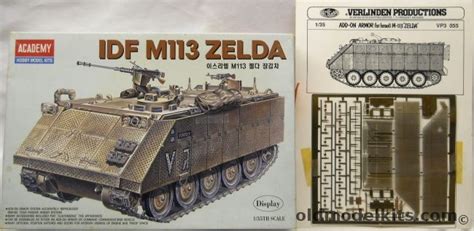 Academy 135 Idf M113 Zelda Plus Verlinden Add On Armor Pe Converson