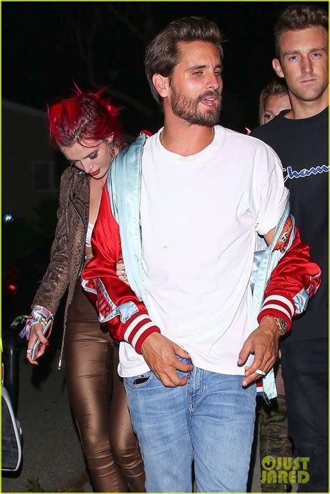 bella thorne and scott disick hold hands after night at the club photo 3918485 scott disick