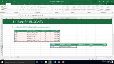 Como Aplicar La Funcion Buscarv En Excel Aplican Compartida