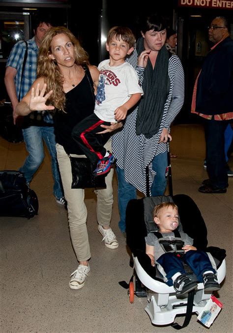 Sheryl Crow In Sheryl Crow And Sons At Lax Zimbio