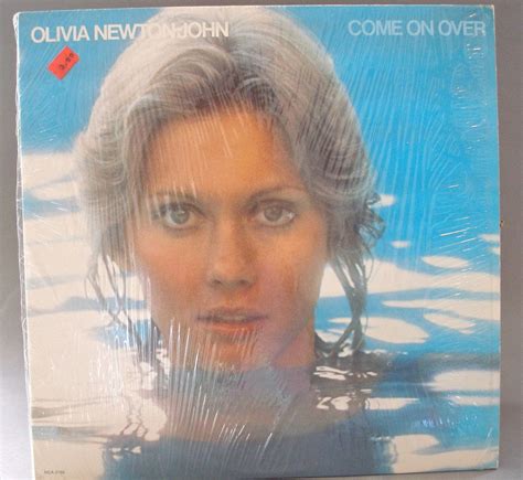 Olivia Newton John Come On Over 1976 Original Vinyl Etsy Olivia Newton John Album Covers