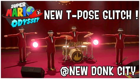 The Band T Pose Glitch Super Mario Odyssey Youtube