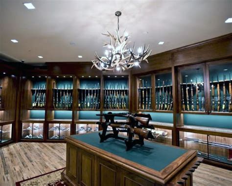 Top Best Gun Room Designs Armories Youll Want To Acquire