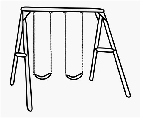 Playground Clipart Black And White Swing Pictures On Cliparts Pub 2020 🔝