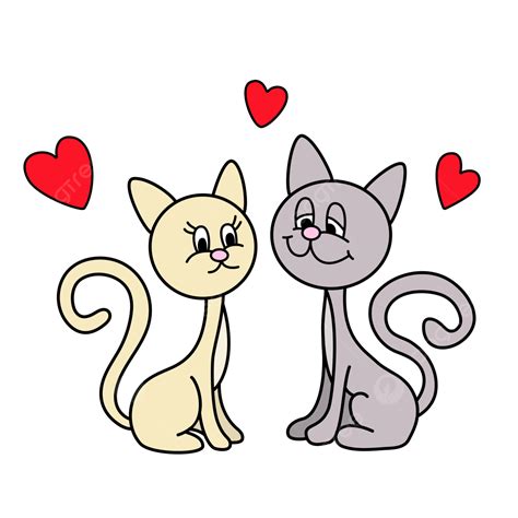 Aprender Acerca 110 Imagen Dibujos De Gatos Enamorados Vn