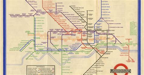 A Brief History Of The Pocket Underground Map London Transport Museum
