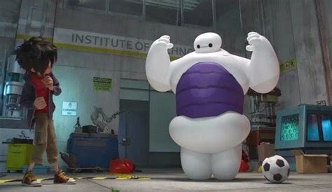 Animated Film Reviews Big Hero 6 2014 Marshmallow Man To The Rescue