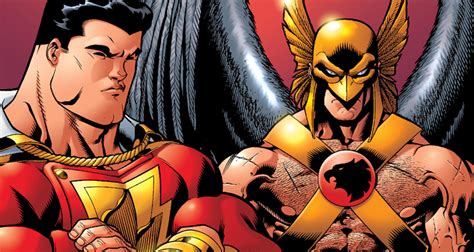 Hawkman Squares Off Against Shazam As Actors Aldis Hodge And Zachary