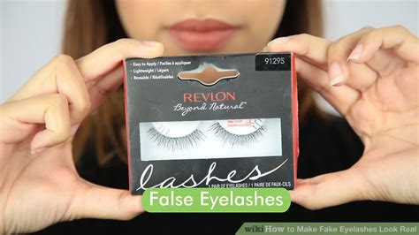 How To Make Fake Eyelashes Look Real 9 Steps With Pictures