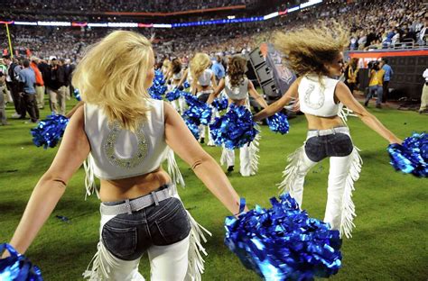 Photos Super Bowl Cheerleaders Over The Years