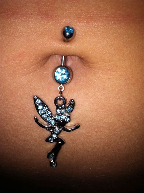My Belly Button Ring Tinkerbell Belly Jewelry Belly Piercing Jewelry Belly Button Rings