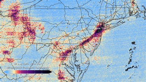 Nasa Shares First Images From Us Pollution Monitoring Instrument
