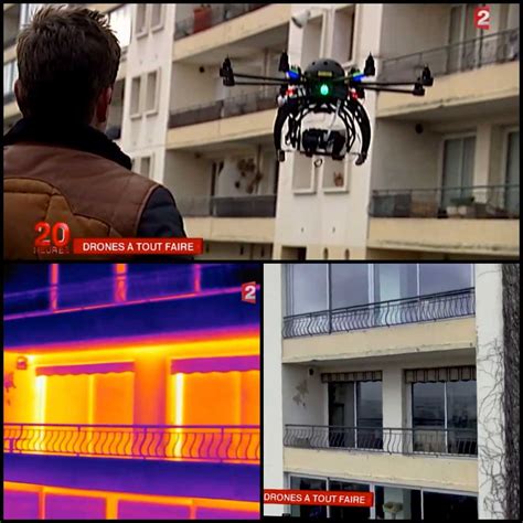 La Thermographie Par Drone Au Jt De 20h Studiofly Technologie