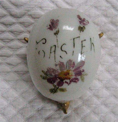 Vintage Hand Painted Victorian Easter Egg 1910s Etsy Hand Painted