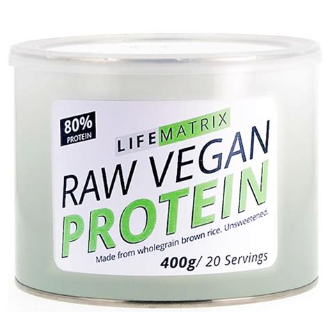 Lifematrix Protein Powder Raw Vegan We Thrive