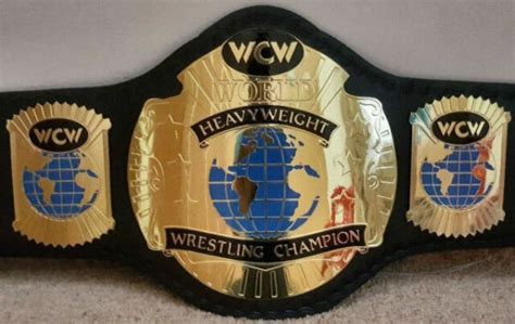 Wcw World Heavyweight Wrestling Championship Belt Adult Size For Sale