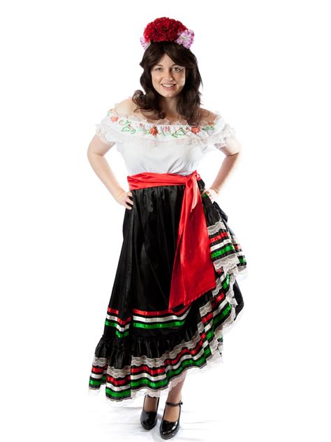 Mexican Traditional Womens Costume