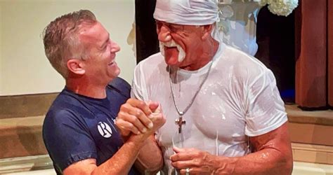 Just In Wwe Legend Hulk Hogan Breaks His Silence After Getting Baptized Small Joys