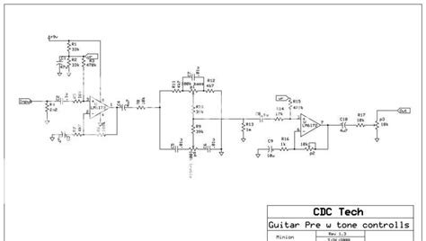 Small Preamp Design For A Bass Guitar Diyaudio