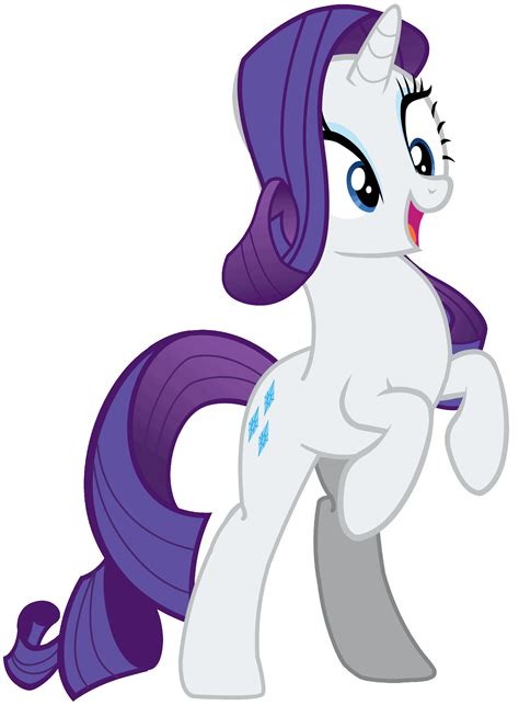 My Little Pony Rarity Shocking Standing Pose Our Friendship My