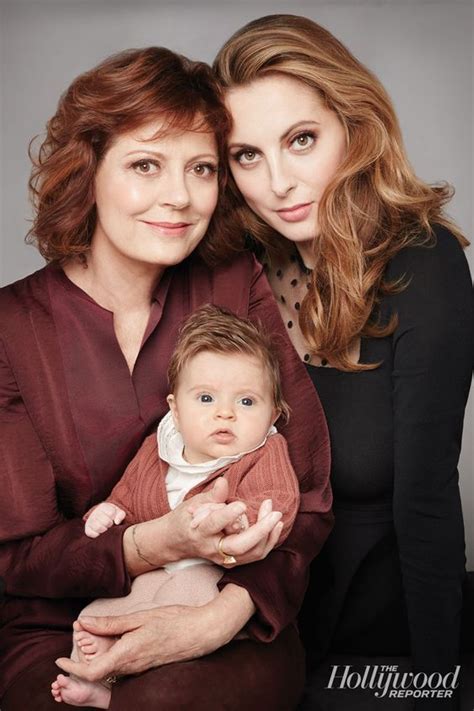 Susan Sarandon With Her Daughter Eva Amurri Martino And Granddaughter Marlowe 2014 Generation